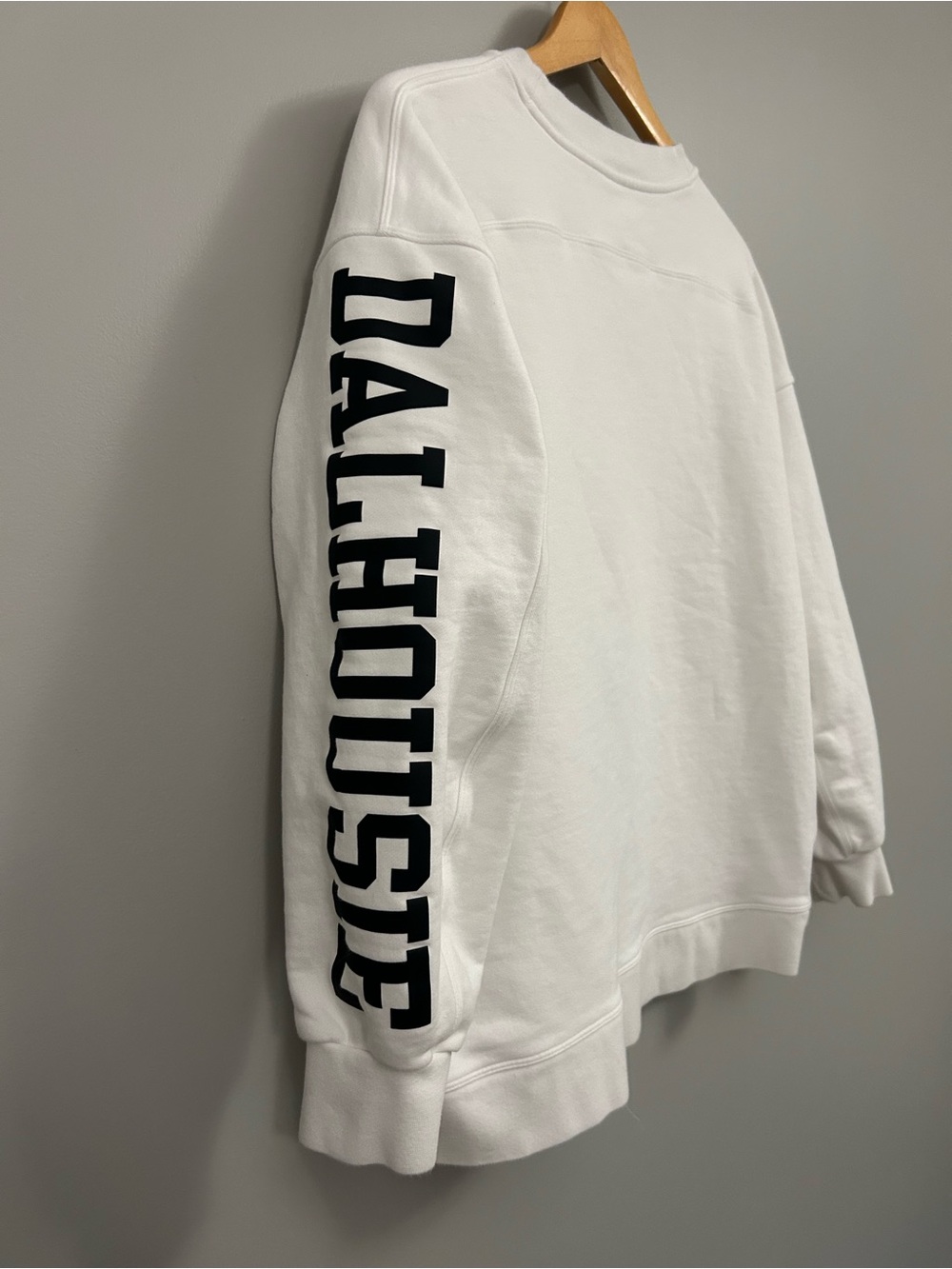 lululemon athletica Dalhousie University White Crewneck Sweater